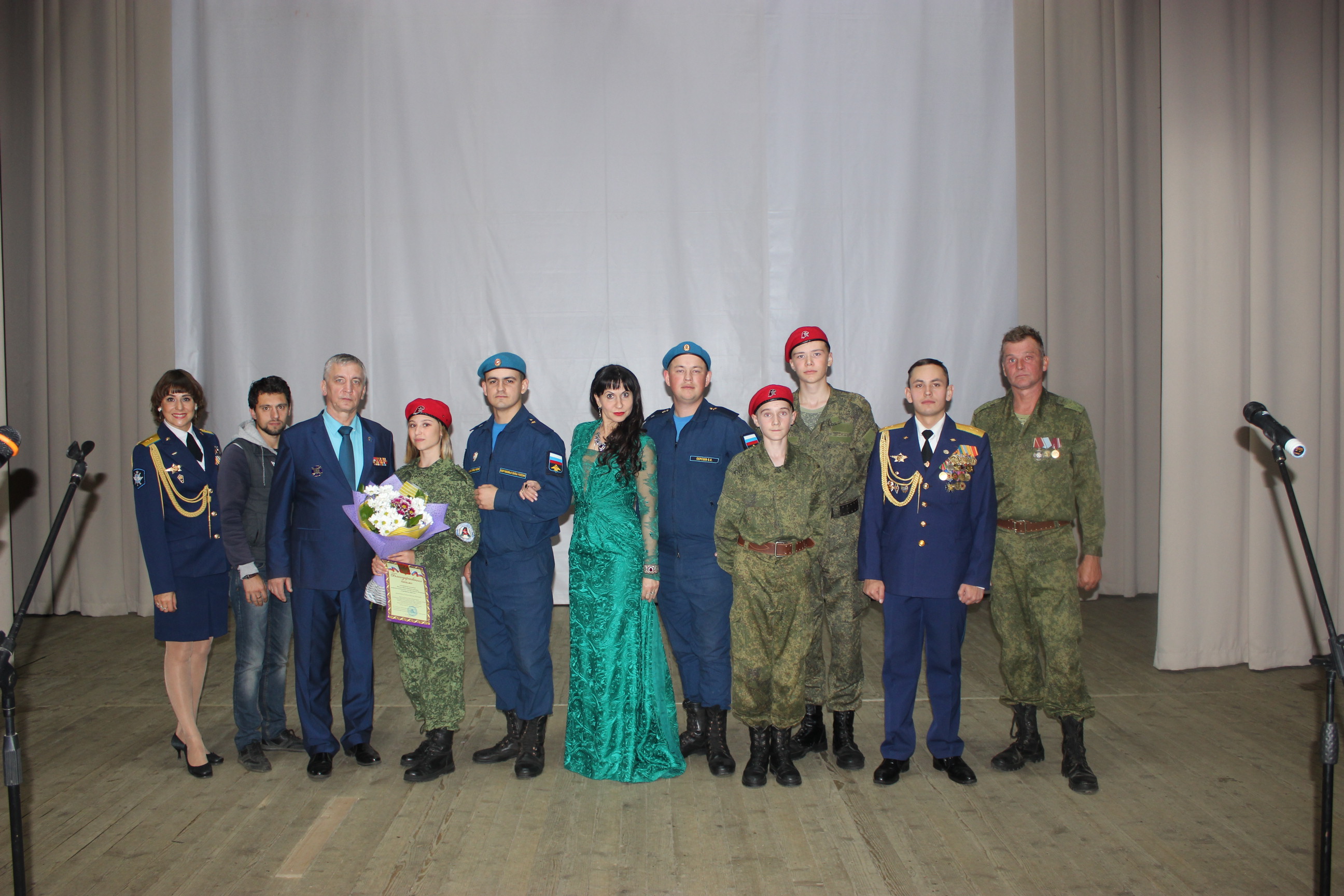 Участие в мероприятии, посвященном захоронению останков воинов Советской Армии, погибших на Ельнинской земле в годы ВОВ