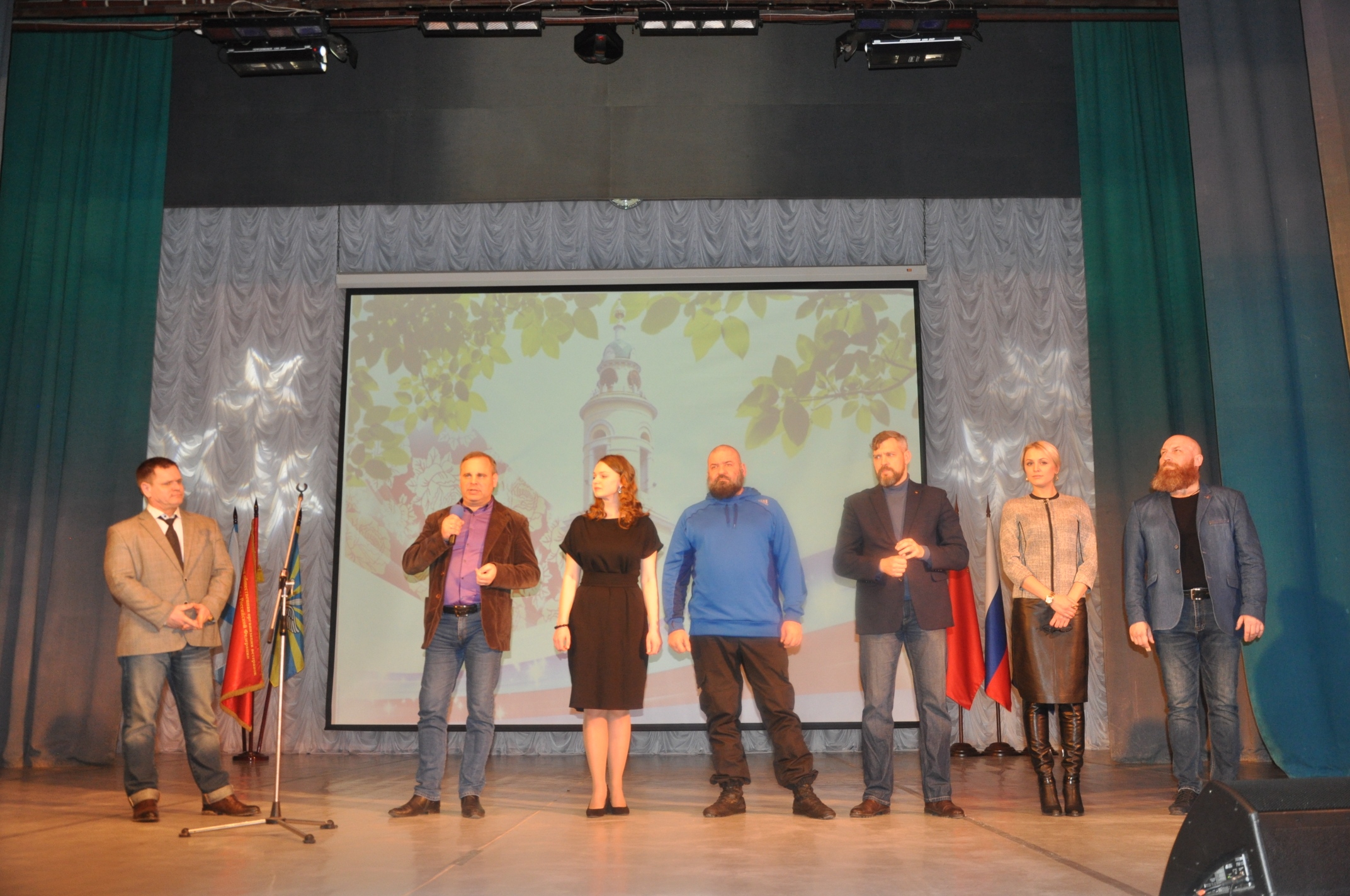 Участие делегации БОО ВООВ «БОЕВОЕ БРАТСТВО» в торжественном мероприятии в ДК "Октябрь" в Павловском Посаде