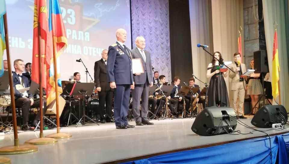 Награждение членов Богородского окружного отделения ВООВ «БОЕВОЕ БРАТСТВО» на мероприятии, посвященном Дню защитника отечества