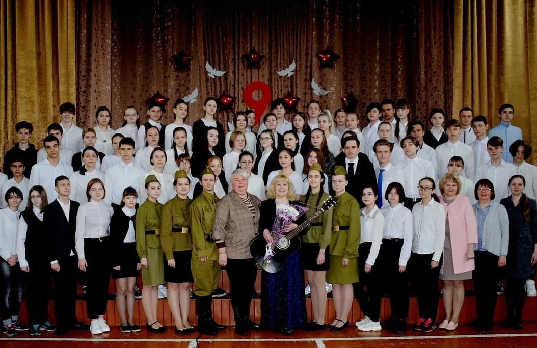 В МБОУ №3 г. Ногинск состоялась торжественная встреча с учащимися, посвящённая 76-й годовщине победы в ВОВ