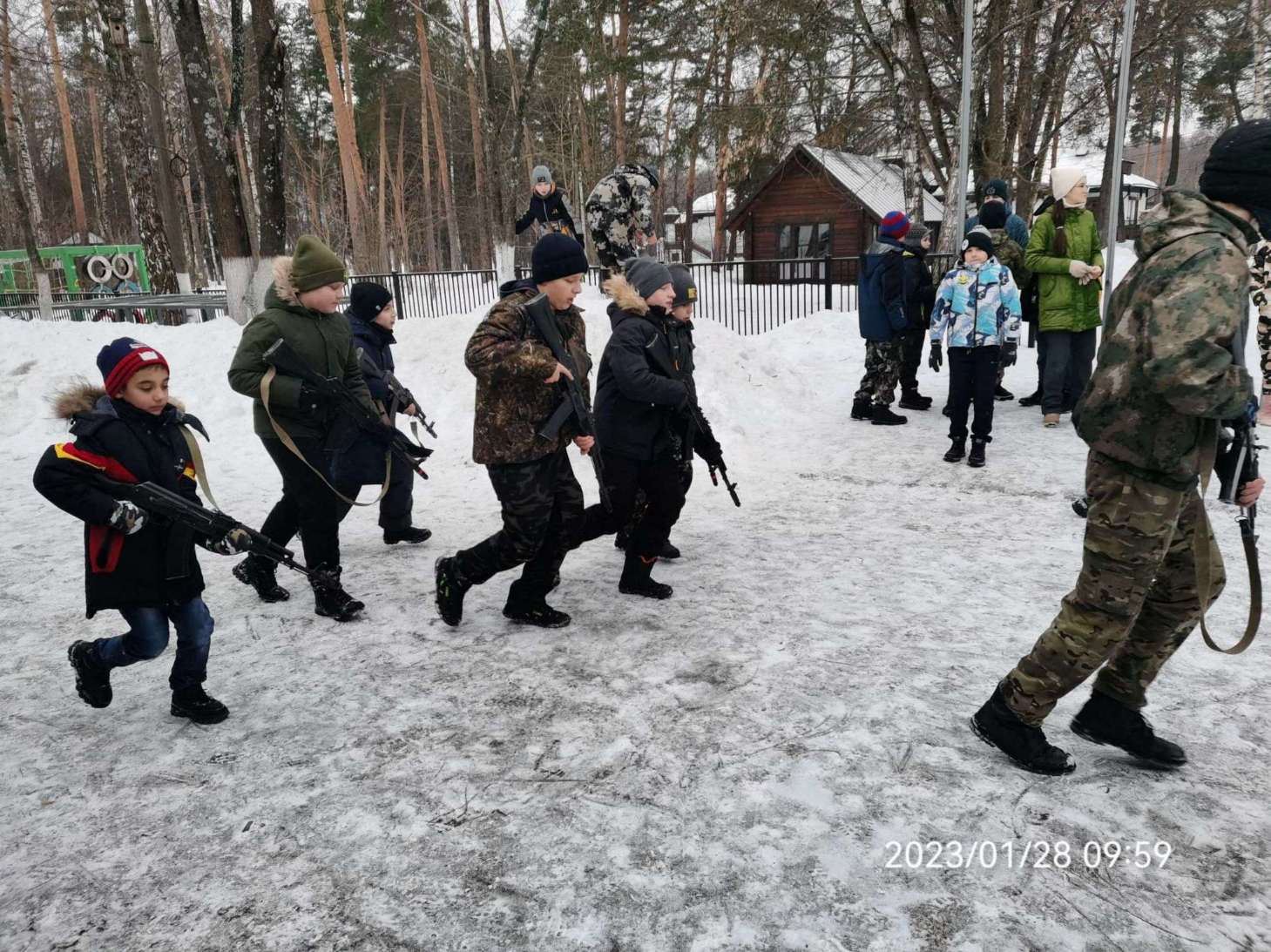 28 января 2023 г. среди воспитанников МПК «Слава» были проведены итоговые соревнования