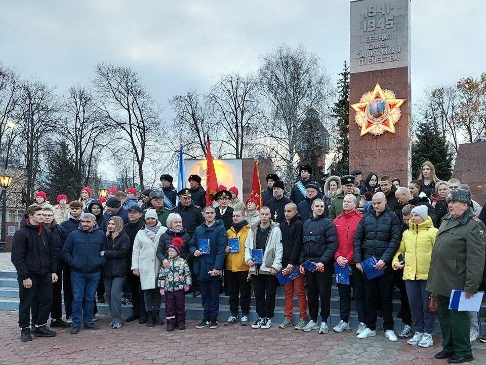 13 ноября 2024 года члены БОО ВООВ «БОЕВОЕ БРАТСТВО» приняли участие в торжественных проводах призывников Богородского округа