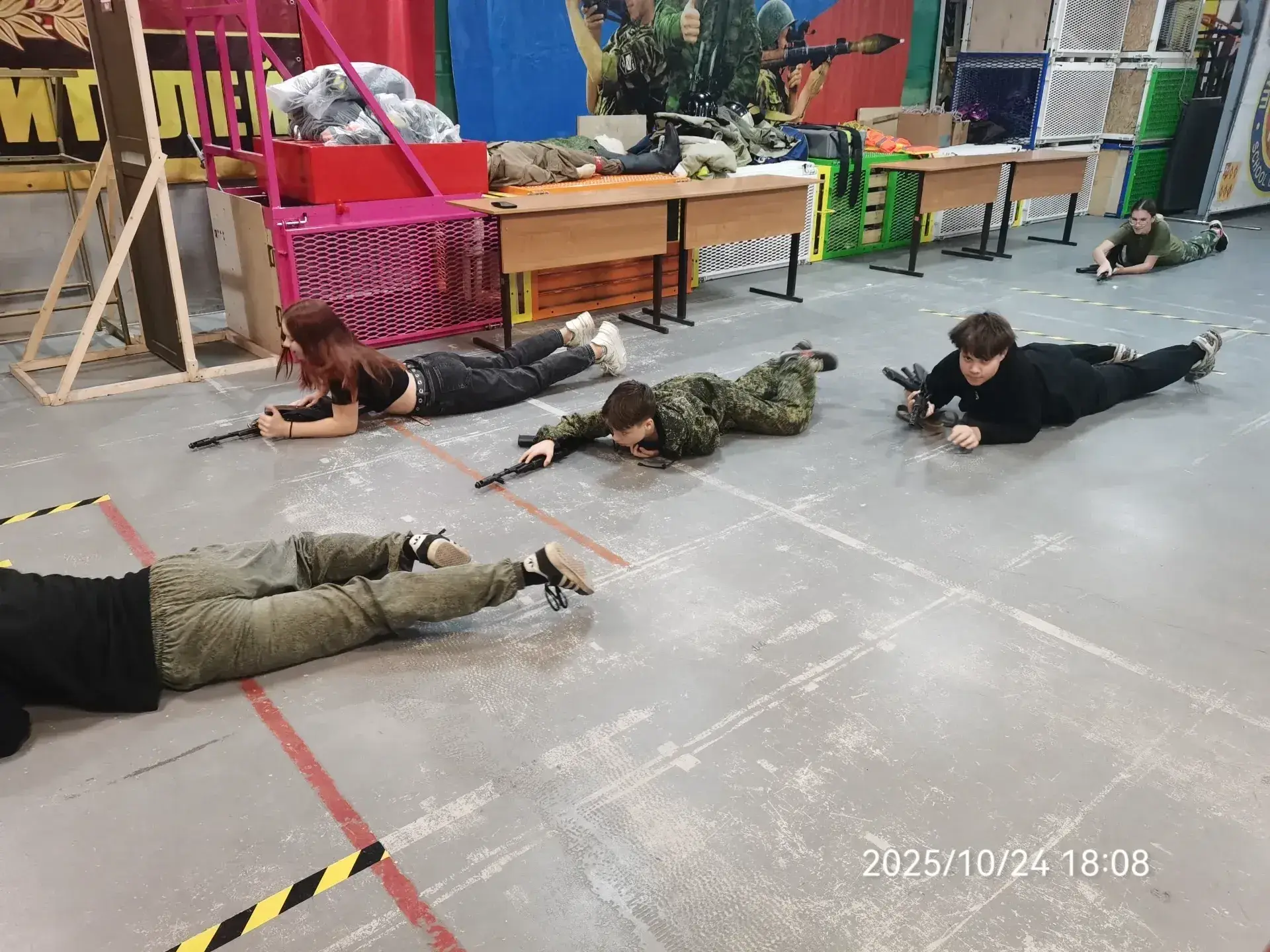 24 октября 2025 года прошло комплексное практическое занятие с воспитанниками МПК «Слава»