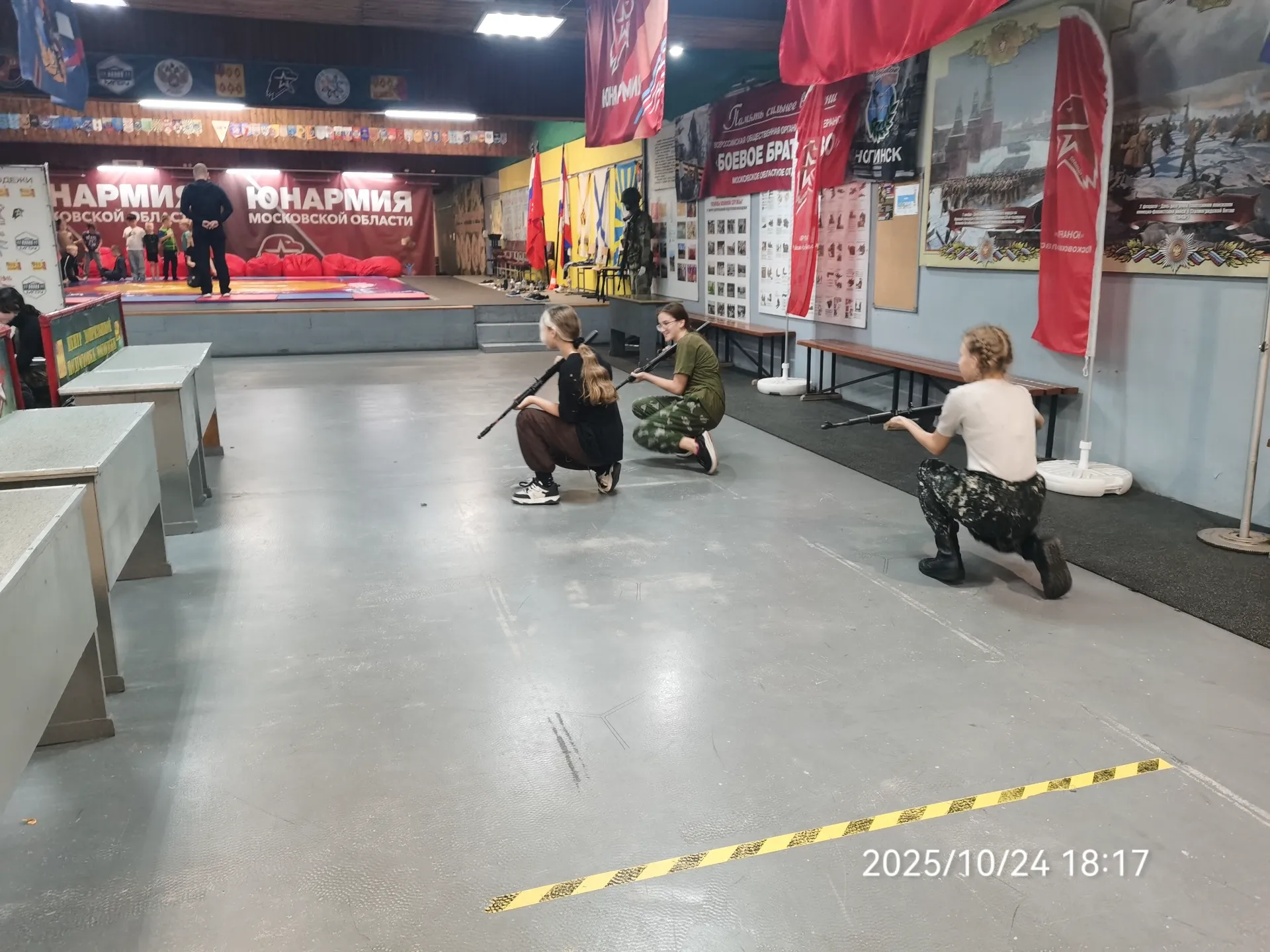 24 октября 2025 года прошло комплексное практическое занятие с воспитанниками МПК «Слава»