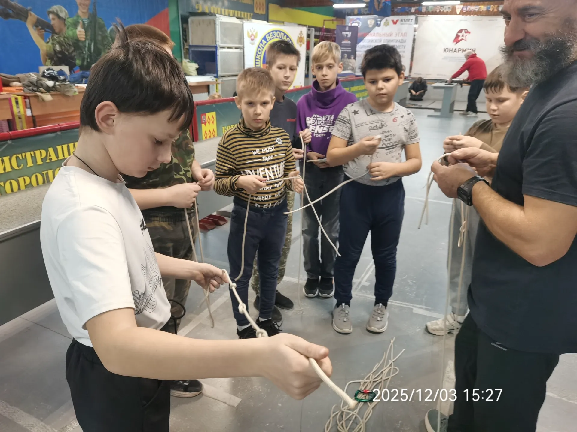 3 декабря 2025 года прошло комплексное занятие с воспитанниками МПК «Слава»