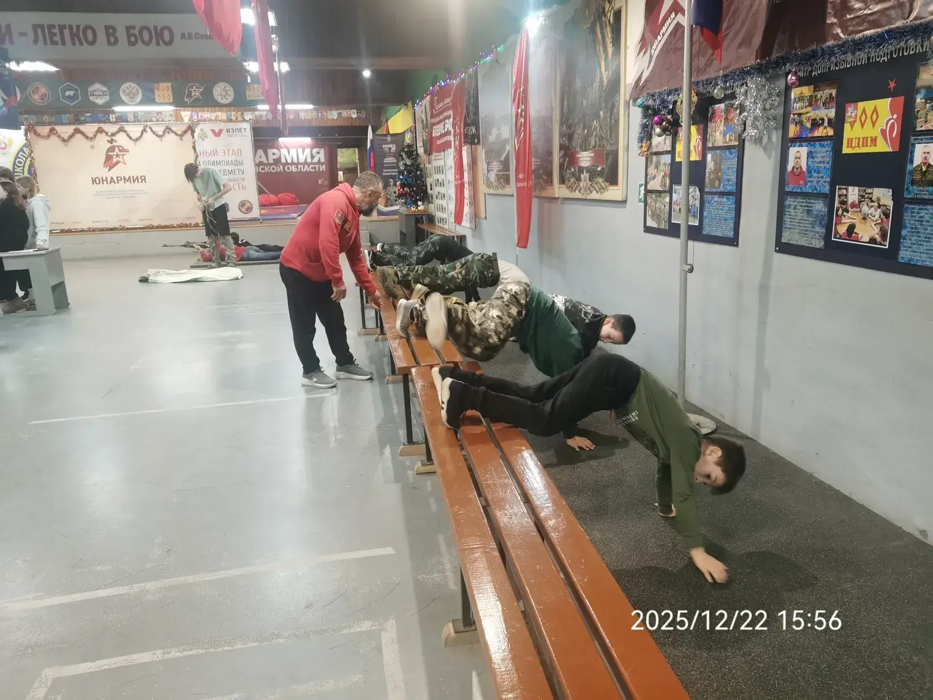 22 декабря 2025 года прошла интенсивная тренировка с воспитанниками МПК «Слава» по прикладным навыкам