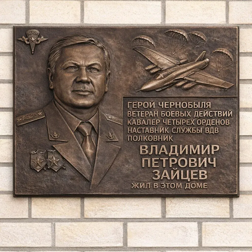 18 февраля 2026 года в Ногинске состоялось торжественное открытие мемориальной доски полковнику Владимиру Петровичу Зайцеву