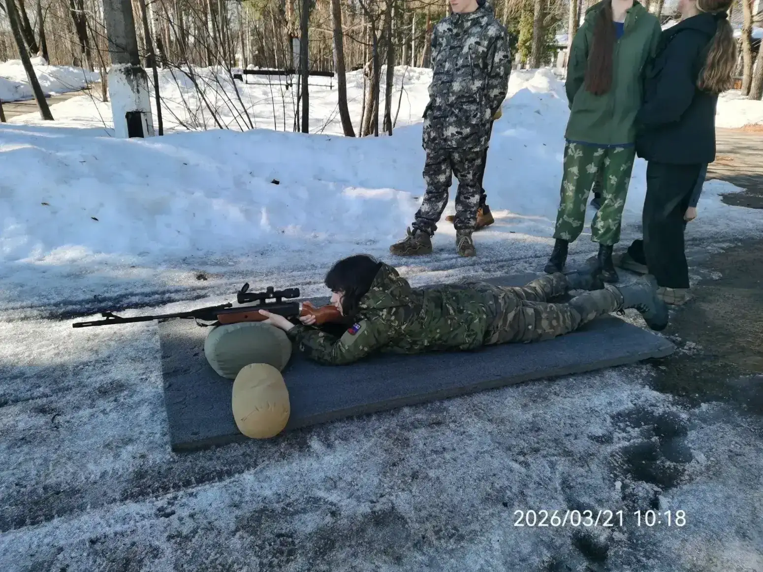 21 марта 2026 года с воспитанниками МПК «Слава» прошло занятие по огневой подготовке