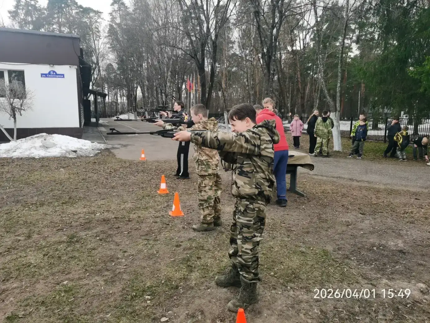 1 апреля 2026 года прошли комплексные практические занятия по огневой подготовке с воспитанниками МПК «Слава»