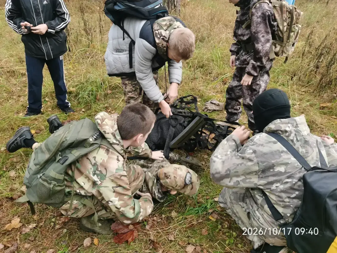 17 октября 2026 года прошли практические занятия с воспитанниками МПК «Слава»